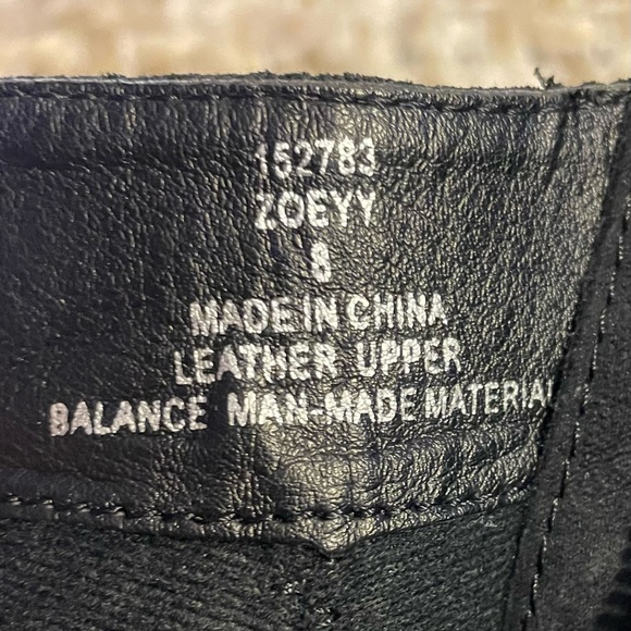 EUC MICHAEL By Michael Kors size 8 women's black suede ankle booties - Picture 12 of 13